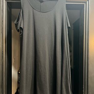 Torrid Black Cold Shoulder Top